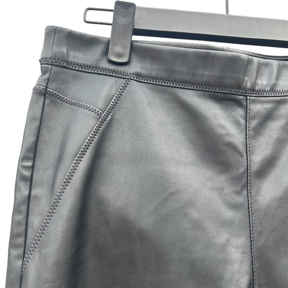 Free People Vegan Leather Pants - Picture 4 of 7